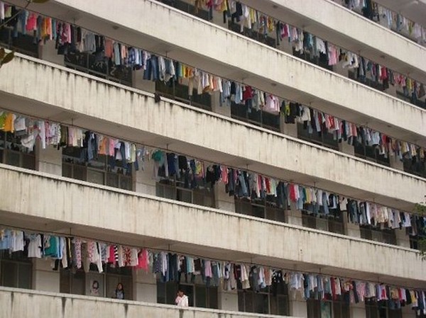 Одно из китайских общежитий (10 фото)