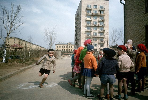 1964 год. Москва. Новостройки.