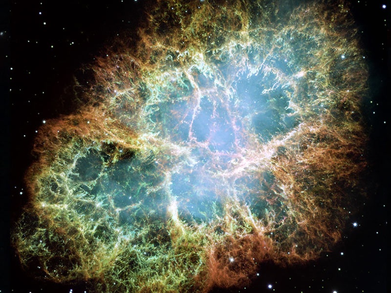 2008 February 17 - M1: The Crab Nebula from Hubble