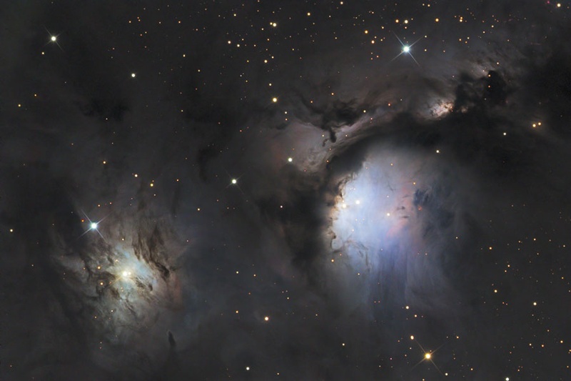 2008 March 18 - M78 and Reflecting Dust Clouds in Orion