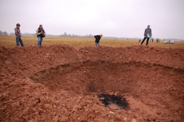 Метеорит оказался креативом латвии (17 фото)